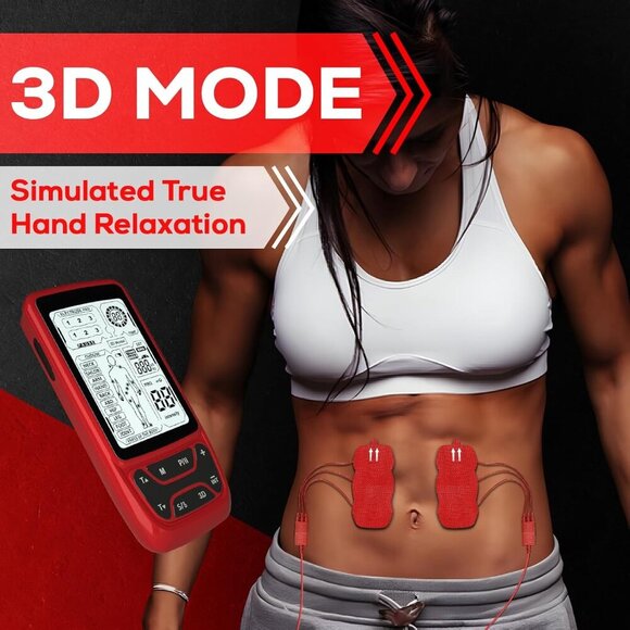 Tens Unit Muscle Stimulator Machine: Rechargeable Tens Machine for Pain Relief - Picture 7 of 7